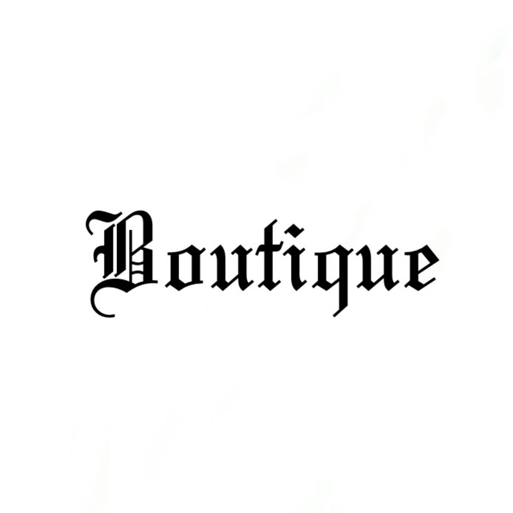 Boutique Items
